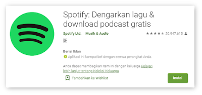 Cara Download Aplikasi Musik Streaming Spotify menjadi Mp3