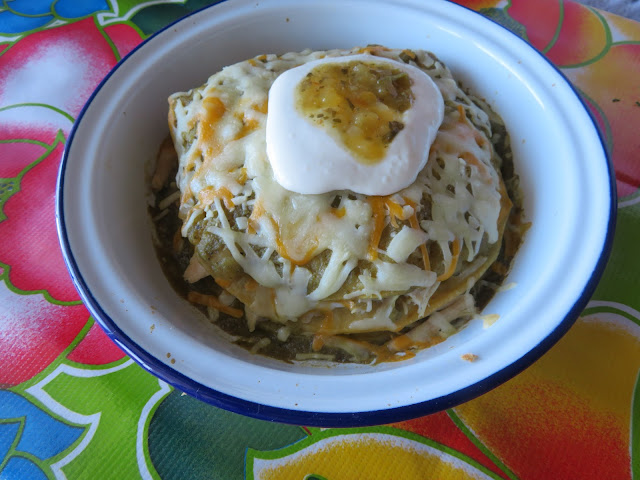 Chicken Enchiladas Verde