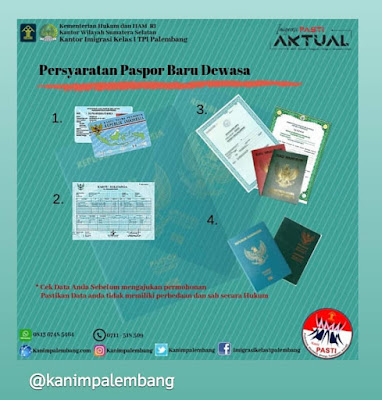 persyaratan membuat paspor baru dewasa