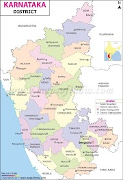 Karnataka Districts Map