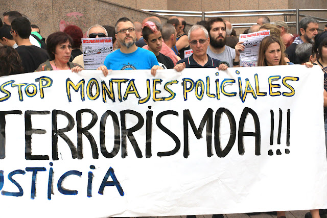 concentración contra la imputación de terrorismo en Alsasua