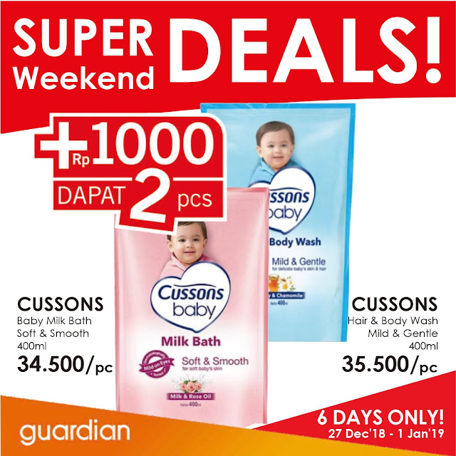 #Guardian - Promo Katalog Weekend Deal Periode 28 - 01 Januari 2019