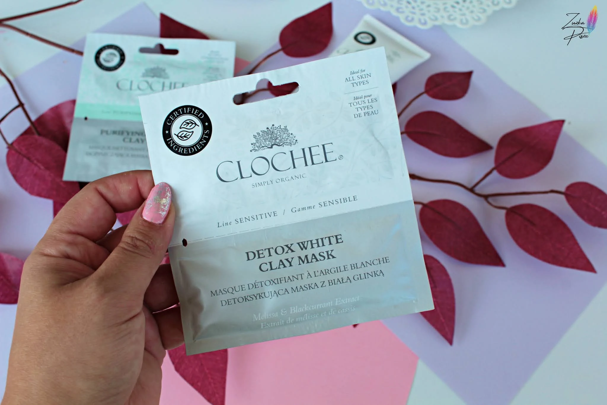 Clochee Detox White Clay Mask Detoksykująca maska z białą glinką