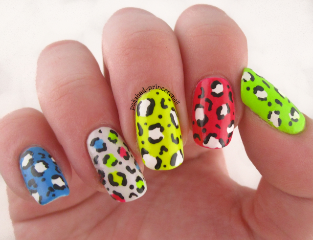 neon-leopard-print-nail-art