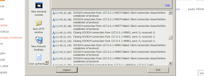 Mengatasi Client connection closed Error di Bitvise SSH - Karefi