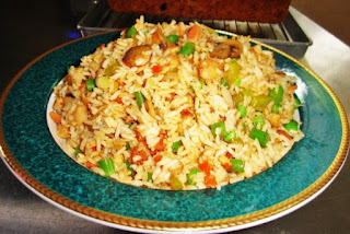 Receta de arroz con vegetales