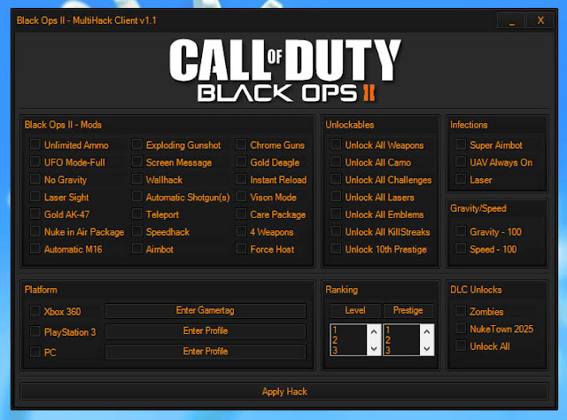 Call of Duty Black Ops II Multi Player Crack 2016