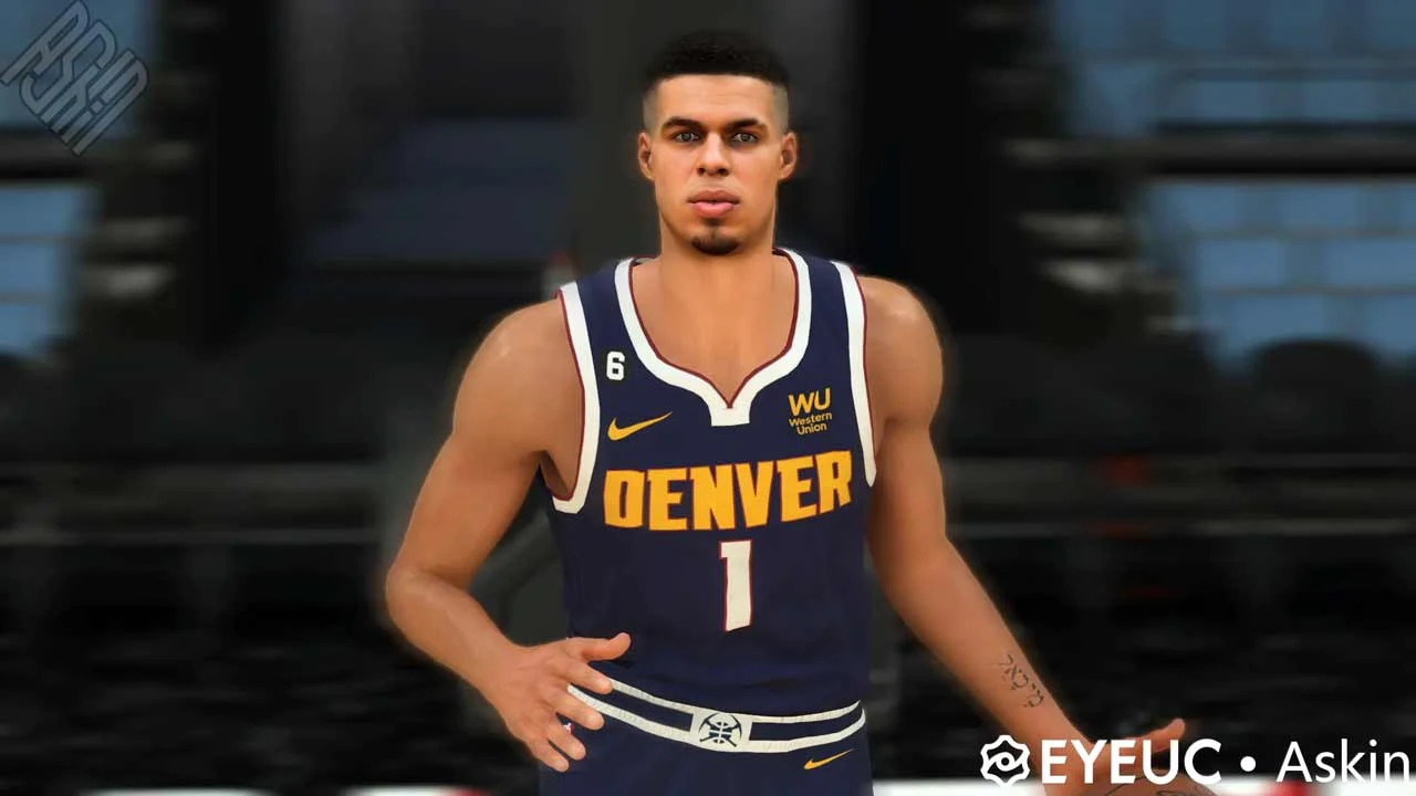 NBA 2K23 Michael Porter Jr. Cyberface