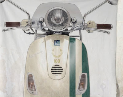 Fred Perry Vespa scooter