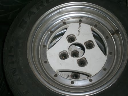 1 set of ADVAN rim for toyota AE86 for sale