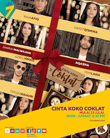 Cinta Koko Coklat, Drama Cinta Koko Coklat, Drama Melayu, Drama Bersiri, ntv7, Drama 50 Episod, Cinta Koko Coklat Cast, 2018, Pelakon Drama Cinta Koko Coklat, Aqasha, Zahirah Macwilson, Azrel Ismail, Mimi Lana, Raja Afiq, Sweet Qismina, Sasqia Dahuri, Faralyna Idris, Nafiz Muaz, Sura Sojangi, Azizah Mahzan Shahrolnizam, Nizen Ayob, Kay Maria, Farouk Hussain, Iman Zulkarnain, Dato Jalaluddin Hassan, Emelie Hanif, Poster Drama, OST Cinta Koko Coklat, 