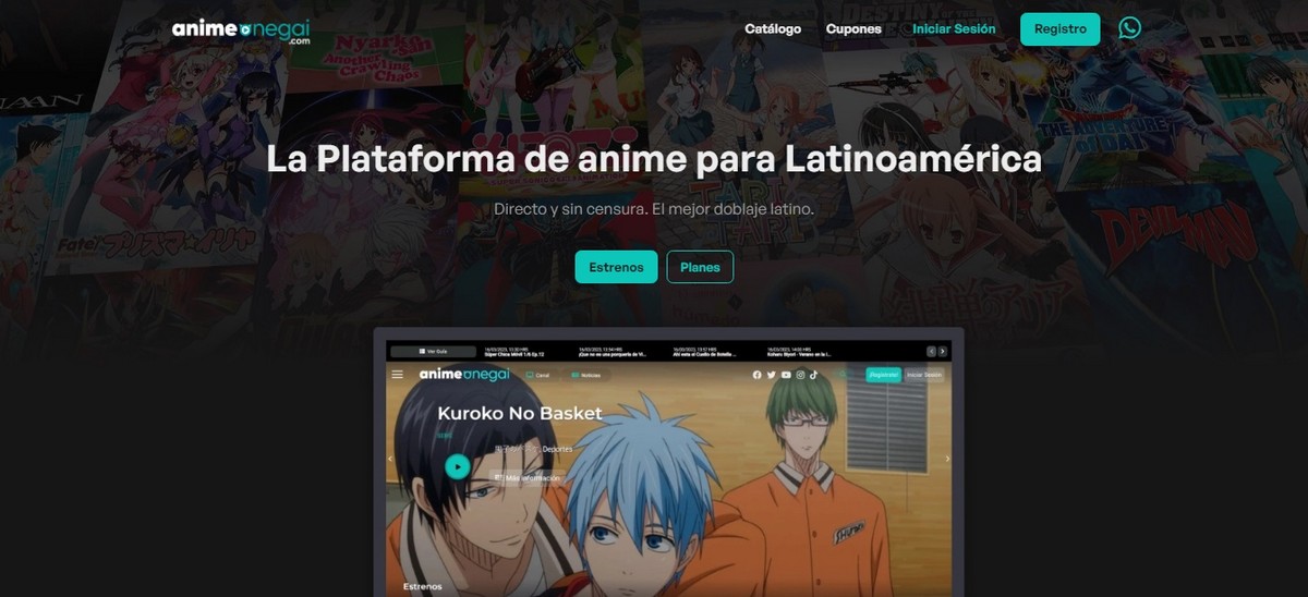 Novos Animes Dublados Anime Onegai no Brasil 