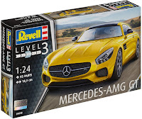 Revell 1/24 MERCEDES-AMG GT (07028) Colour Guide & Paint Conversion Chart