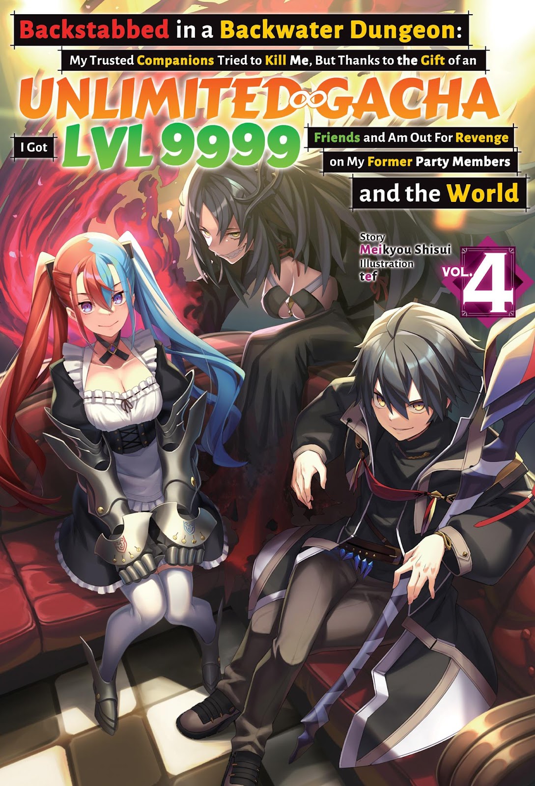 Ruidrive.com - Ilustrasi Light Novel My Gift LVL 9999 Unlimited Gacha - Volume 04
