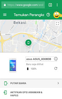 Cara menemukan hp android yang hilang