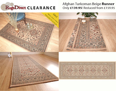 Afghan  9595-11 Turkoman Beige (67cm x 330cm)