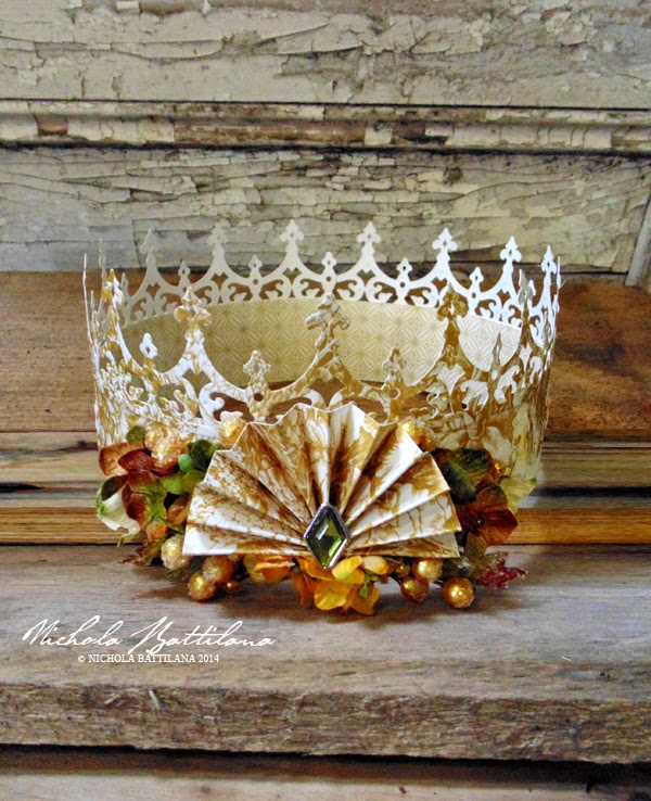 Paper Crown for Petaloo by Nichola Battilana