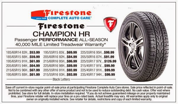 firestone coupons 2018