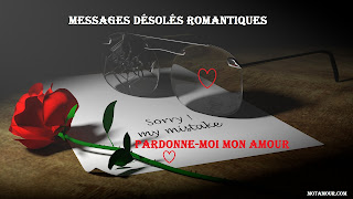 Messages désolés romantiques