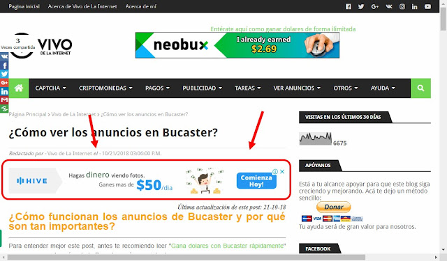Ejemplo de publicidad en la que puedes hacer clic.