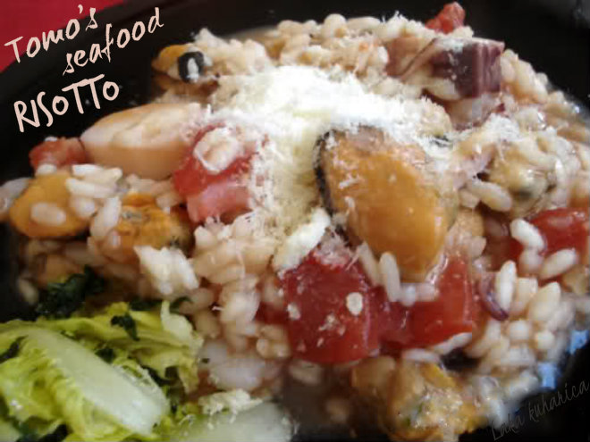 Tomo’s seafood risotto by Laka kuharica: heavenly delicious and very easy to make.