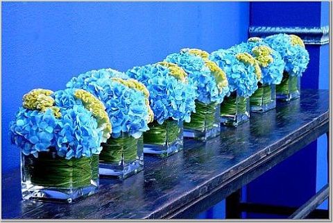 Hydrangea Tablescapes