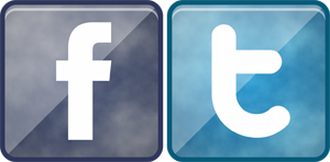 Download Logo Facebook dan Twitter