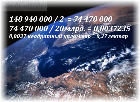 Перенаселение земли, Скоро новый мир