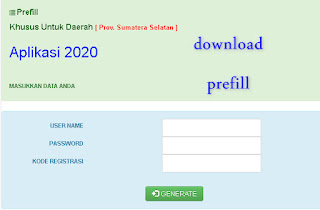 download prefill terbaru 2020