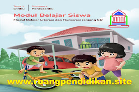 Modul Belajar Literasi Dan Numerasi Semua Tema Kelas 1 SD/MI Kurikulum 2013