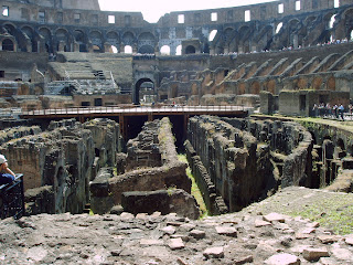 El Coliseo romano. Roma, Italia. El crucero americano.