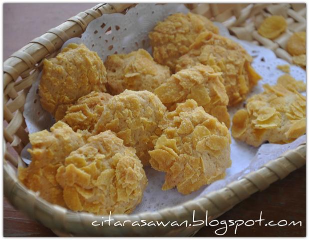 Biskut Cornflakes Crunch ~ Blog Kakwan