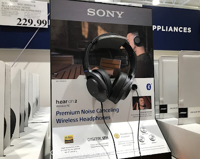 Listen to your favorite songs with the Sony h.ear on 2 Noise Canceling Wireless Headphones WH-H900N