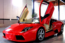 car lamborghini red