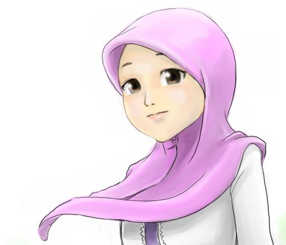 Free Anime Wallpapers Wallpaper Muslimah Kartun