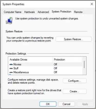 Cara Membuat System Restore Point di Windows 11 PC-2