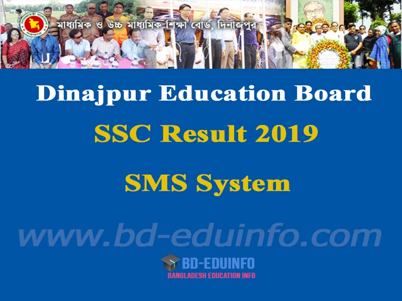 Dinajpur Board SSC Results 2019