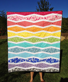 http://ablueskykindoflife.blogspot.com/2014/09/rainbow-wave-quilt-is-finished.html