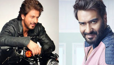 Interesting tweet exchange between King Khan and Ajay Devgn