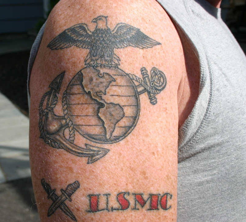 USMC Tattoo 11/10/10 Happy Birthday USMC - 235 years