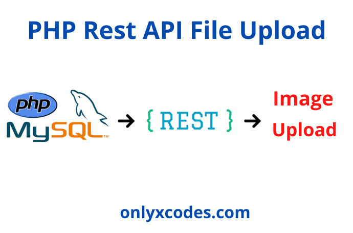php rest api file upload - example code demo