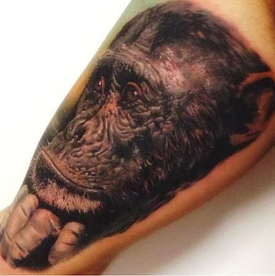 A Monkey Tattoo