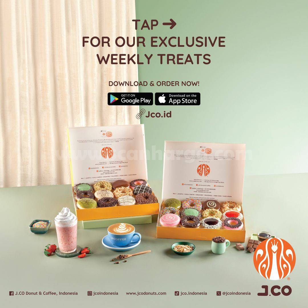 Promo JCO Diskon Weekly Promotion 22 - 28 April 2024