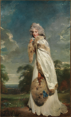 Elizabeth Farren, later Countess of Derby  by Sir Thomas Lawrence (1790)  from Metropolitan Museum of Art