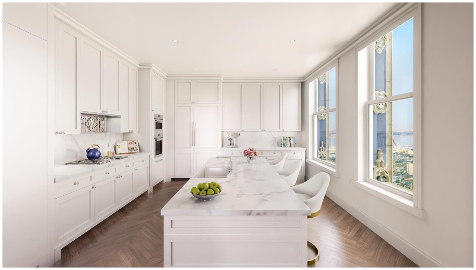 12 Woolworth Kitchen Woolworth Building unveils new looks at its luxe condos Woolworth,Kitchen