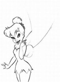 tinkerbell coloring pages