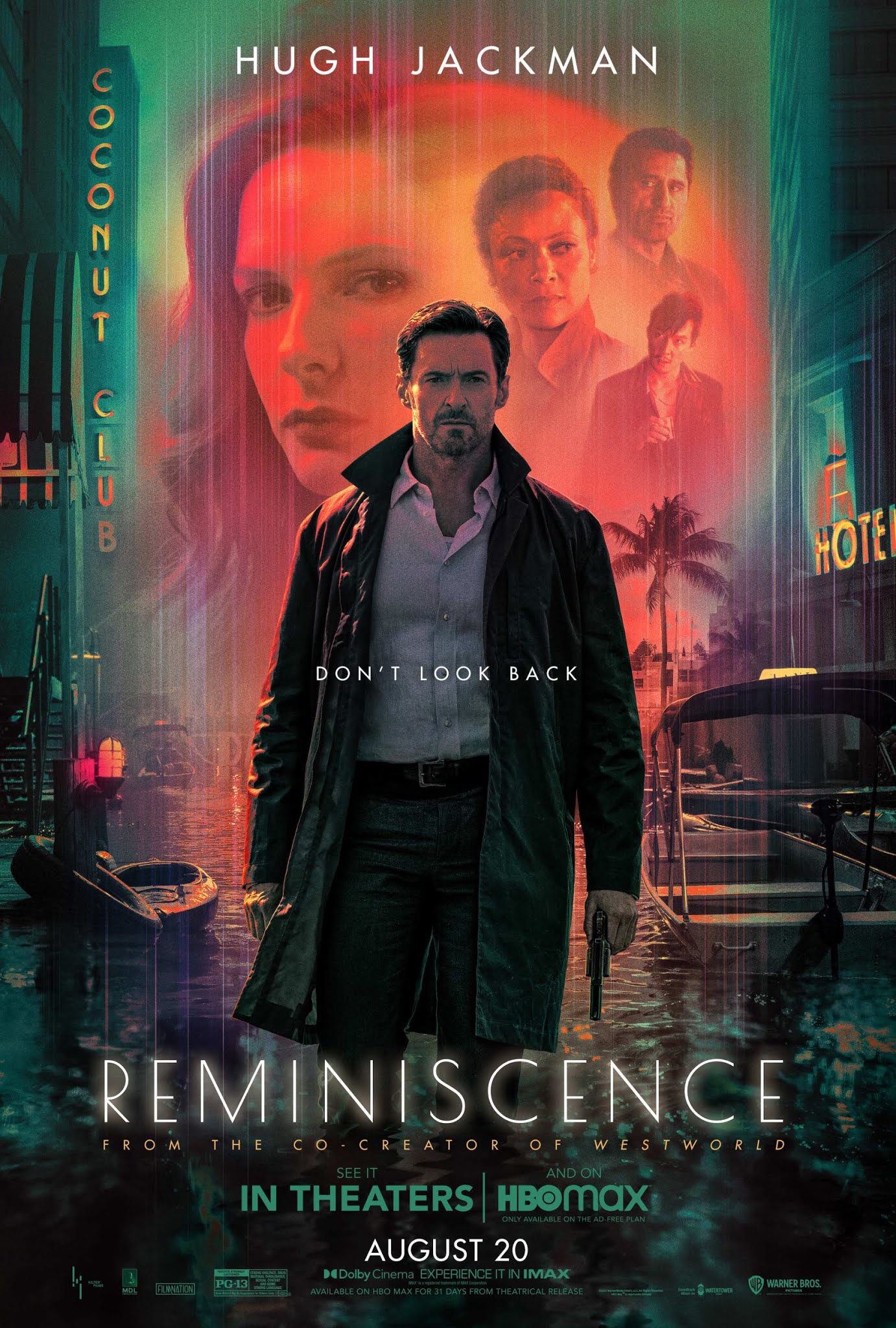 Reminiscence É Uma Das Grandes Aposta da Warner Bros. Para 2021! Thriller  Sci-fi Com Hugh
