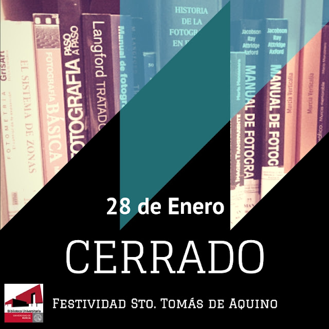 Cerrado el 28 enero