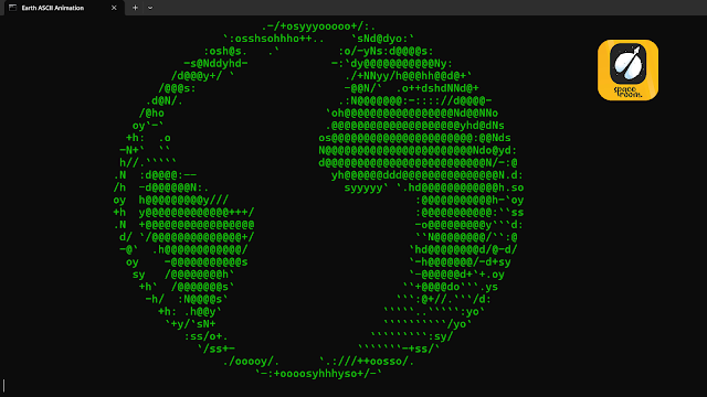 Script CMD Globe Hack: Tampilkan Bola Dunia Berputar di CMD