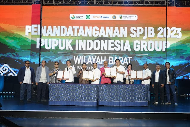 1.013 Distributor Siap Salurkan Pupuk Bersubsidi Alokasi 2023 di Seluruh Indonesia 